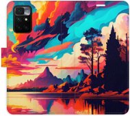 iSaprio flip puzdro Colorful Mountains 02 pre Xiaomi Redmi 10 - Kryt na mobil