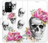 iSaprio flip pouzdro Crazy Skull pro Xiaomi Redmi 10 - Phone Cover