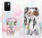 iSaprio flip pouzdro Donut Worry Girl pro Xiaomi Redmi 10 - Phone Cover