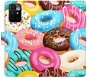 iSaprio flip puzdro Donuts Pattern 02 na Xiaomi Redmi 10 - Kryt na mobil