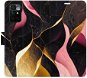 iSaprio flip puzdro Gold Pink Marble 02 pre Xiaomi Redmi 10 - Kryt na mobil