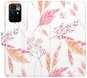 iSaprio flip pouzdro Ornamental Flowers pro Xiaomi Redmi 10 - Phone Cover