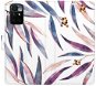 iSaprio flip pouzdro Ornamental Leaves pro Xiaomi Redmi 10 - Phone Cover
