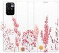 iSaprio flip pouzdro Pink Flowers 03 pro Xiaomi Redmi 10 - Phone Cover