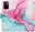 Pouzdro PinkBlue Marble pro Xiaomi Redmi 10