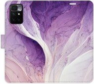 iSaprio flip pouzdro Purple Paint pro Xiaomi Redmi 10 - Phone Cover