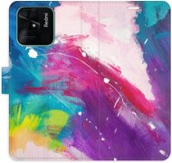 iSaprio flip pouzdro Abstract Paint 05 pro Xiaomi Redmi 10C - Phone Cover