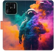 iSaprio flip puzdro Astronaut in Colours 02 pre Xiaomi Redmi 10C - Kryt na mobil