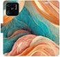 iSaprio flip pouzdro Blue and Orange pro Xiaomi Redmi 10C - Phone Cover