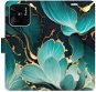 Phone Cover iSaprio flip pouzdro Blue Flowers 02 pro Xiaomi Redmi 10C - Kryt na mobil
