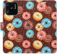 iSaprio flip puzdro Donuts Pattern pre Xiaomi Redmi 10C - Kryt na mobil