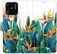 iSaprio flip pouzdro Exotic Flowers 02 pro Xiaomi Redmi 10C - Phone Cover