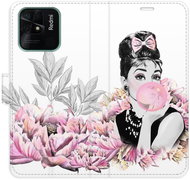 iSaprio flip pouzdro Girl with bubble pro Xiaomi Redmi 10C - Phone Cover