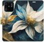 iSaprio flip puzdro Gold Flowers na Xiaomi Redmi 10C - Kryt na mobil