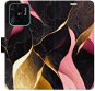 iSaprio flip puzdro Gold Pink Marble 02 pre Xiaomi Redmi 10C - Kryt na mobil