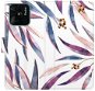 iSaprio flip pouzdro Ornamental Leaves pro Xiaomi Redmi 10C - Phone Cover