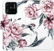 iSaprio flip pouzdro Pink Flowers pro Xiaomi Redmi 10C - Phone Cover