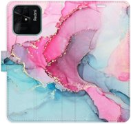 Phone Cover iSaprio flip pouzdro PinkBlue Marble pro Xiaomi Redmi 10C - Kryt na mobil