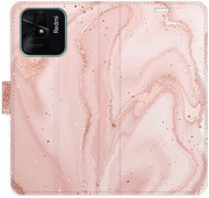 iSaprio flip pouzdro RoseGold Marble pro Xiaomi Redmi 10C - Phone Cover
