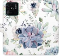 iSaprio flip pouzdro Succulents pro Xiaomi Redmi 10C - Phone Cover