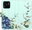Pouzdro Blue Flowers pro Xiaomi Redmi 10C