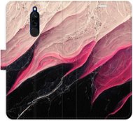 iSaprio flip pouzdro BlackPink Marble pro Xiaomi Redmi 8 - Phone Cover