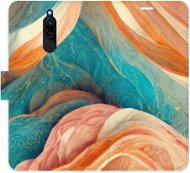 iSaprio flip pouzdro Blue and Orange pro Xiaomi Redmi 8 - Phone Cover