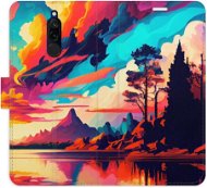 iSaprio flip pouzdro Colorful Mountains 02 pro Xiaomi Redmi 8 - Kryt na mobil
