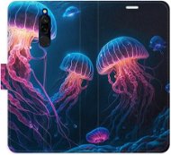 iSaprio flip pouzdro Jellyfish pro Xiaomi Redmi 8 - Phone Cover