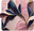 Pouzdro Pink Leaves pro Xiaomi Redmi 8