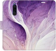 iSaprio flip pouzdro Purple Paint pro Xiaomi Redmi 8 - Phone Cover
