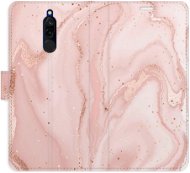 iSaprio flip pouzdro RoseGold Marble pro Xiaomi Redmi 8 - Phone Cover