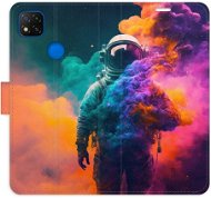 Kryt na mobil iSaprio flip puzdro Astronaut in Colours 02 pre Xiaomi Redmi 9C - Kryt na mobil