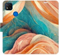 iSaprio flip pouzdro Blue and Orange pro Xiaomi Redmi 9C - Phone Cover