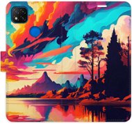 iSaprio flip puzdro Colorful Mountains 02 na Xiaomi Redmi 9C - Kryt na mobil