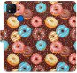 iSaprio flip pouzdro Donuts Pattern pro Xiaomi Redmi 9C - Phone Cover