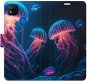 Kryt na mobil iSaprio flip puzdro Jellyfish na Xiaomi Redmi 9C - Kryt na mobil