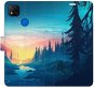 Kryt na mobil iSaprio flip puzdro Magical Landscape na Xiaomi Redmi 9C - Kryt na mobil