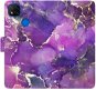 Phone Cover iSaprio flip pouzdro Purple Marble pro Xiaomi Redmi 9C - Kryt na mobil