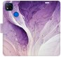 iSaprio flip pouzdro Purple Paint pro Xiaomi Redmi 9C - Phone Cover