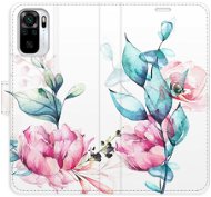 iSaprio flip pouzdro Beautiful Flower pro Xiaomi Redmi Note 10 / Note 10S - Phone Cover