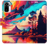 iSaprio flip puzdro Colorful Mountains 02 pre Xiaomi Redmi Note 10/Note 10S - Kryt na mobil