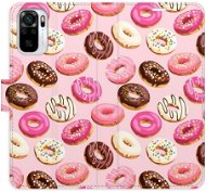 iSaprio flip puzdro Donuts Pattern 03 pre Xiaomi Redmi Note 10/Note 10S - Kryt na mobil