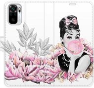 iSaprio flip puzdro Girl with bubble na Xiaomi Redmi Note 10/Note 10S - Kryt na mobil