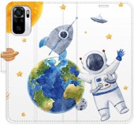 iSaprio flip pouzdro Space 06 pro Xiaomi Redmi Note 10 / Note 10S - Phone Cover