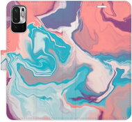iSaprio flip pouzdro Abstract Paint 06 pro Xiaomi Redmi Note 10 5G - Phone Cover