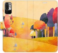 iSaprio flip pouzdro Autumn Forest pro Xiaomi Redmi Note 10 5G - Phone Cover