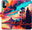 Pouzdro Colorful Mountains 02 pro Xiaomi Redmi Note 10 5G