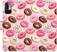 iSaprio flip pouzdro Donuts Pattern 03 pro Xiaomi Redmi Note 10 5G - Phone Cover