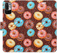iSaprio flip pouzdro Donuts Pattern pro Xiaomi Redmi Note 10 5G - Phone Cover